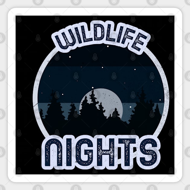 wildlife nights Magnet by ZenCloak